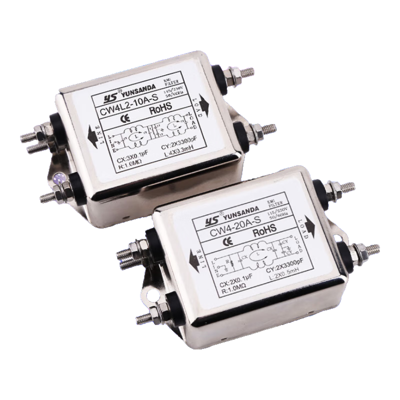 YS YUNSANDA���ཻ��220v������emi��Դ�˲���CW4L2-20A-S/CW4-30A-S CW4L2-20A-S