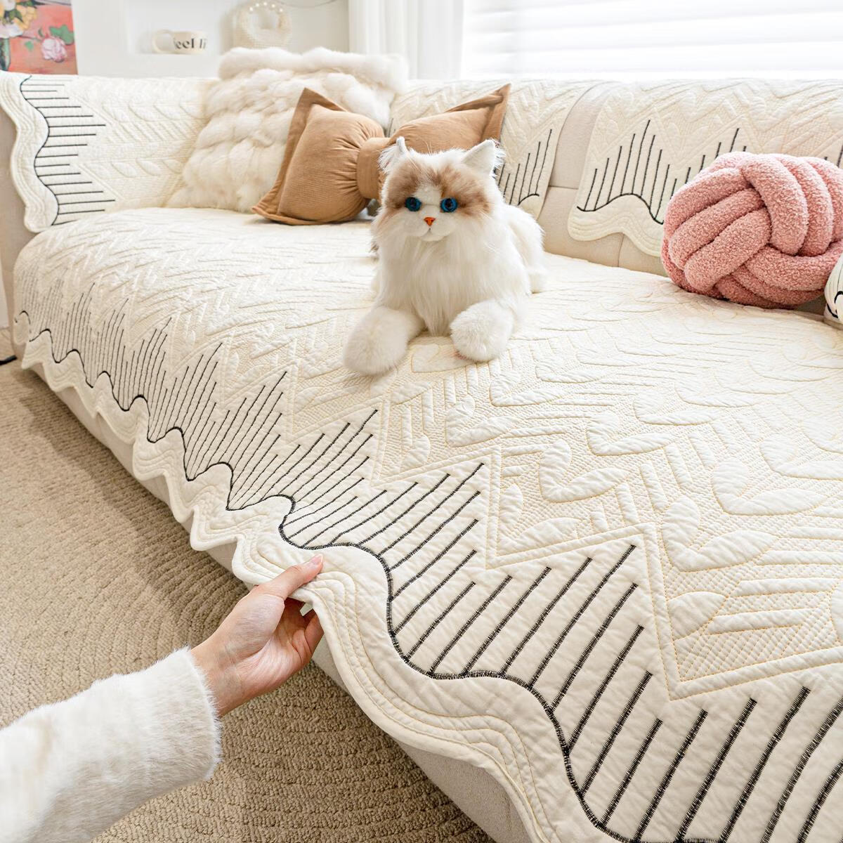 ʽͷȫɳ沼ļͨ¿ɳӸǲ ˼-׺ 90*280cmһƬ