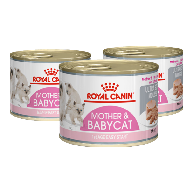 �ʼң�ROYAL CANIN��è��Ľ˹è��ͷʪ���̸���è��ȫ���� ŷ��ԭװ����è����ʳ��ͷ ��585g è�̸��ͷ��195g*3��