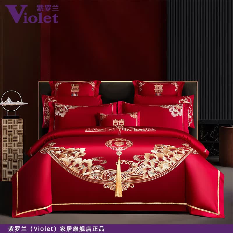 ������ VIOLET��ɫ�����ļ��״��� ȫ��˫��120s�����޽���»�������� ��ɽ���� 1.5-1.8m�������ļ���