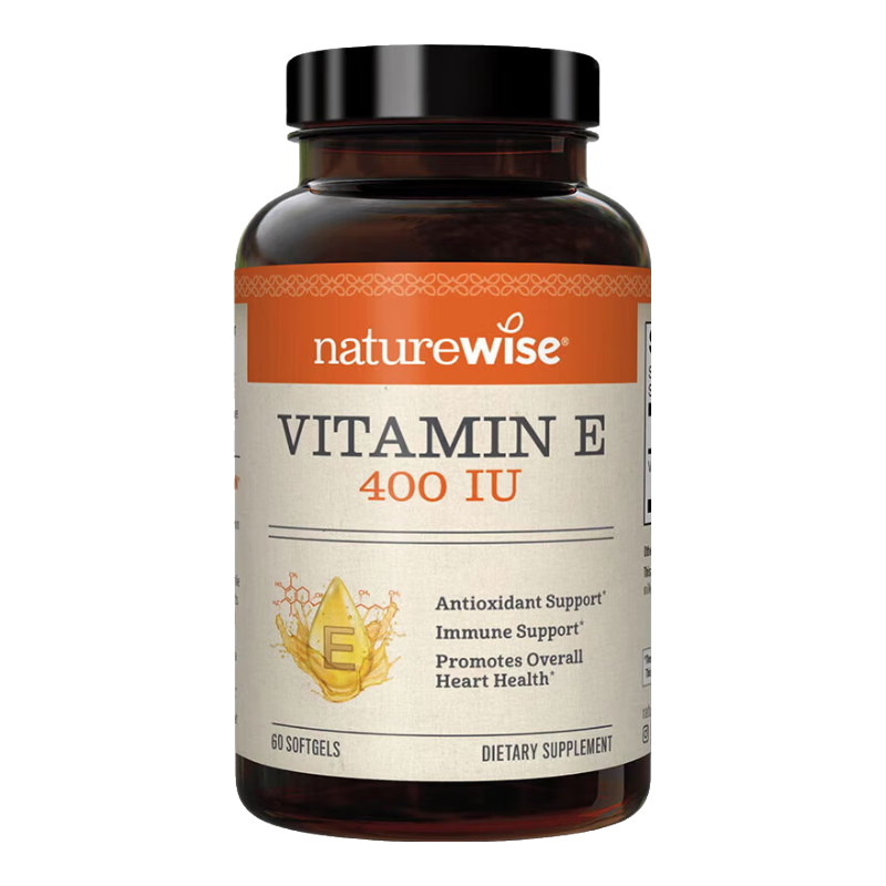 naturewise400IU ά����E 60��/ƿ ve���׵��߿�����������Ů���� �������� ������/���С�400IUά����E 60��*1ƿ