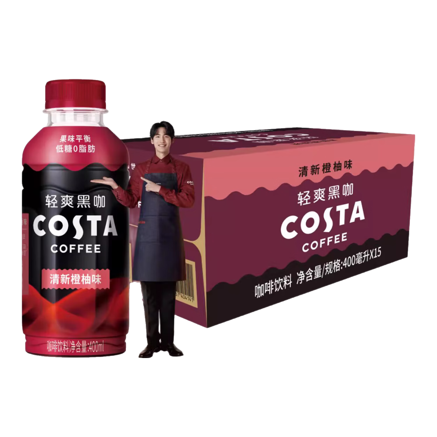 ɿڿCOSTA ҿ ڿ ԭζ ζ  400ml*15ƿ  ֬300ml*15ƿ