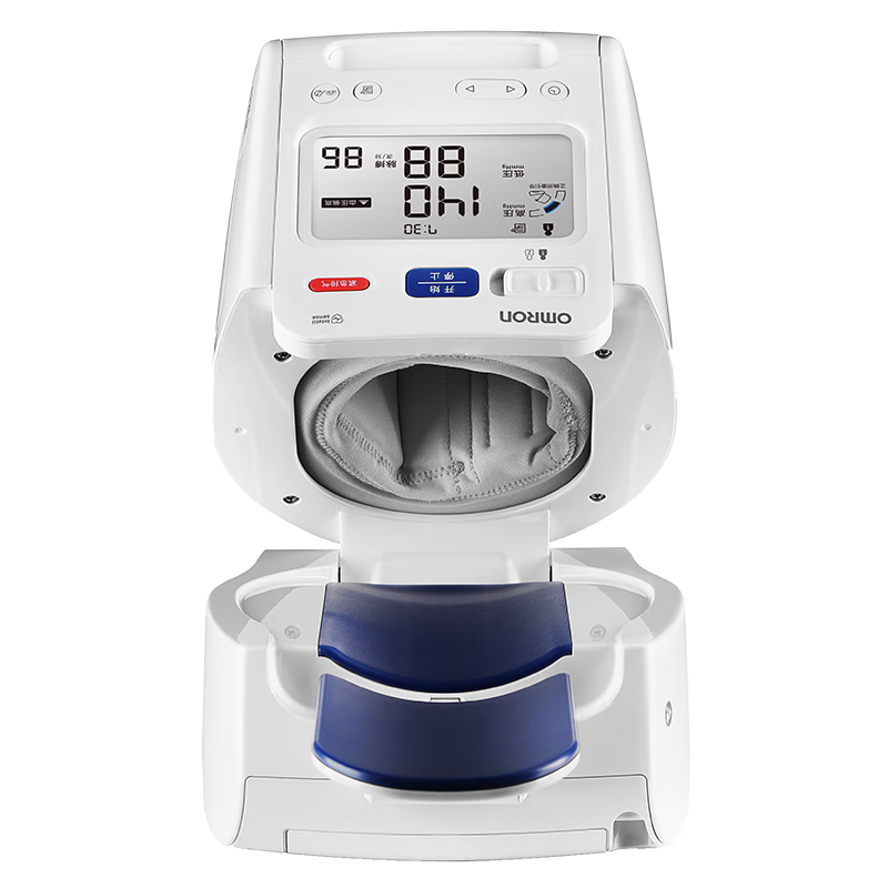 ŷķ����OMRON�� ��ͲʽѪѹ�� Ѫѹ������ҽ�ø߾�׼ ȫ�Զ����ܼ���׼ȷ���� HEM-1026ҽ�þ�׼