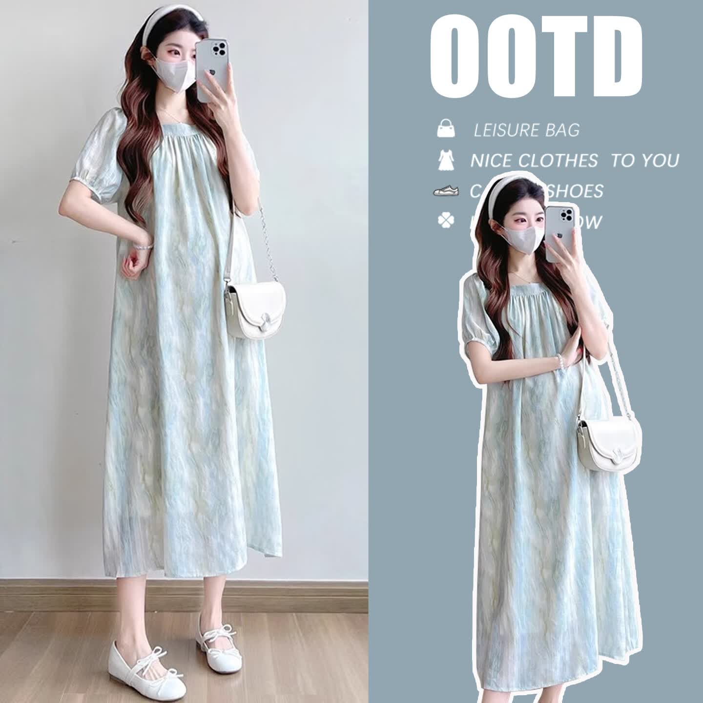 �����и�����ȹ�ļ�2025�¿�߼����и�װ���ɴ���ʱ���ڶǳ�ȹѩ��ȹ ͼƬɫ L(����110-130��)128Ԫ