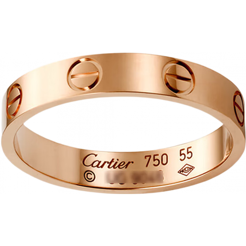 �����ǣ�Cartier����ָ��Ůͬ�� 3.6���׿�LOVE���Խ����»�� B4085200 18Kõ���ɫ 55 4828Ԫ