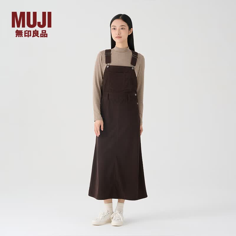 ��ӡ��Ʒ��MUJI��Ůʽ ��о�� ����ȹ �г�������ȹ ����ȹŮ���ȹ�� BE10CC3A ����ɫ S ��155/62A�� 100Ԫ