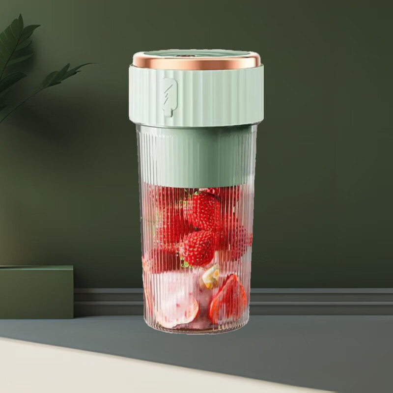 ��С��ͬ�����綯ե֭��������С�����ߵ綯��Яʽ����֭ը �������ǿ������+6Ҷ���ֵ�ͷ ���ɫ 300ml 15.01Ԫ