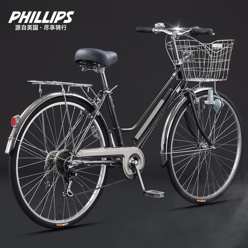 PHILLIPS�����ճ���ͨ�����г���ʽ����ŵ�����ϰ����г���Ůѧ���������� ��ʿ�� 7������ŵ ��ʽ���� 26Ӣ�� ��155-185cm��