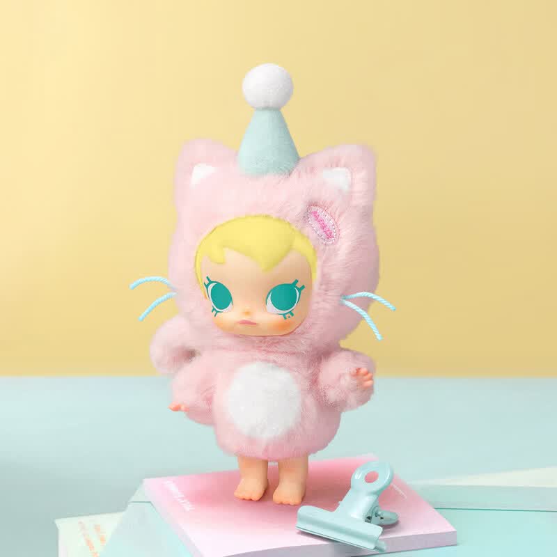 POP MART�������ء�Ԥ�ۡ� Baby Molly�ڴ�����ϵ�� - �½�ë�޹Ҽ�ä�� ���1�����޹�6���� ��֧�������������˻� 79Ԫ