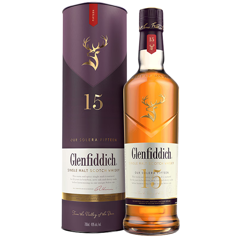 ƵϣGLENFIDDICH12    ԭƿ   ˹һѿոʿ   700ml Ƶ15*1ƿ