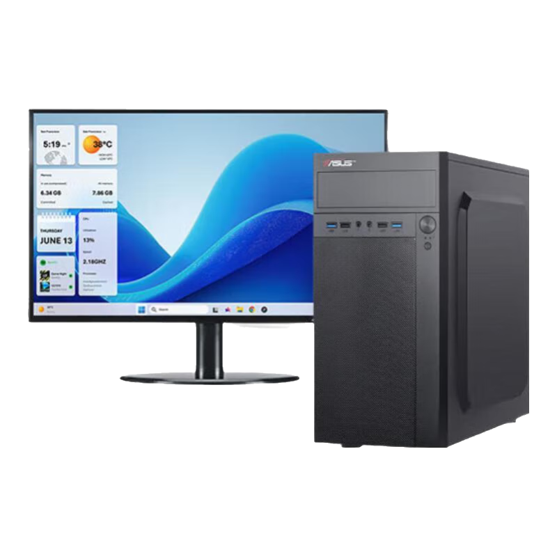 ��˶��ASUS����14�����i7��̨ʽ����������������칫������Ϸ��Ƶ���ȫ��D�����i7/16G/1TB/4G������Ի�˶����+24����ʾ��(���⻤��) 2367.37Ԫ