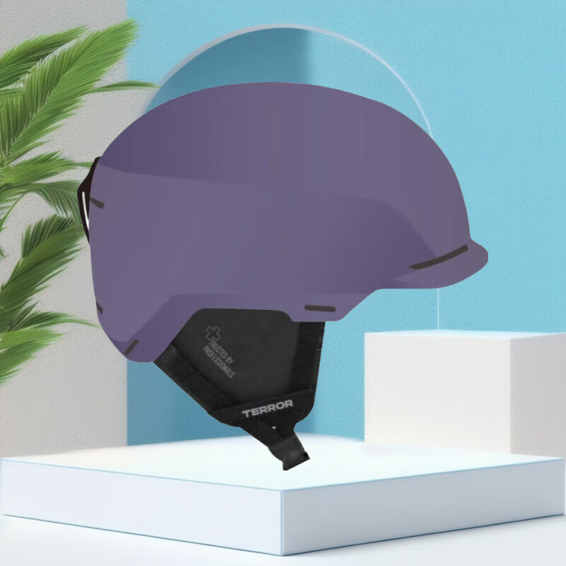 TERROR ��ѩͷ��רҵ���߿�����װ��Ů��˫�廧��װ����ů��ѩñ P1�ػ���-��ɫ M(55-58cm)