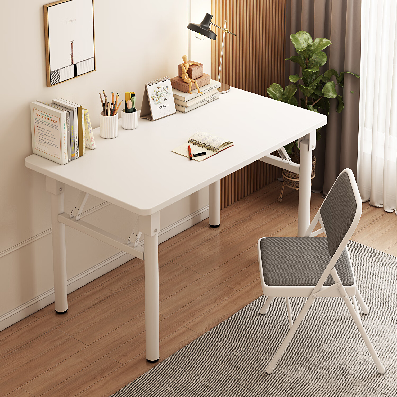 �������Ҿ� YOU LEMEI������̨ʽѧ�������������ÿ��۵���д�������ⷿ��̨��ױС���� ��80��40��74cm(���㵥��) 44.8Ԫ