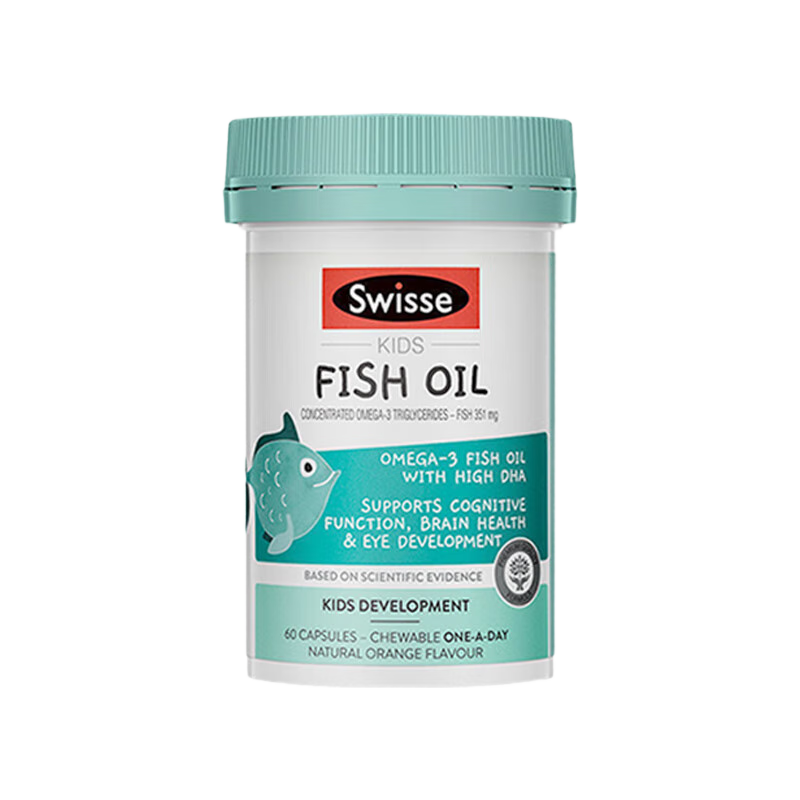 Swisse dha��ͯ6��12��ѧ�����������������߼��������޽��� ��DHA��ͯ���ԡ���ͯdha60��/ƿ 69Ԫ