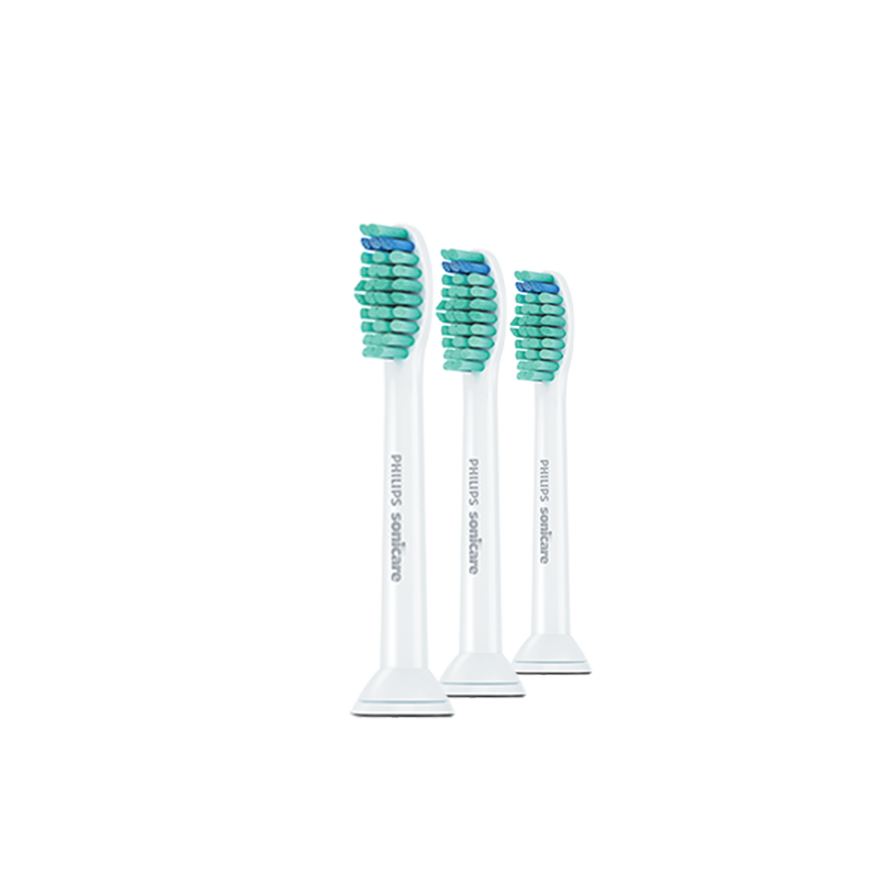 飞利浦(PHILIPS) 电动牙刷头 基础洁净 3支装HX6013 适配HX6730/6511/3216/6972