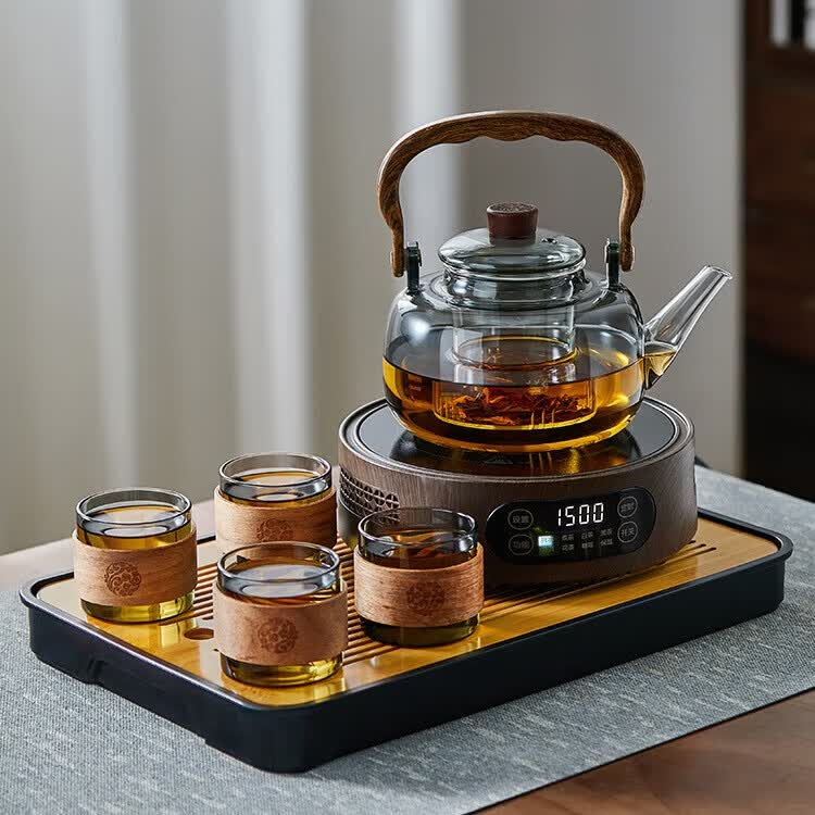 �����������������װ���õ���¯�����װ2025�¿����ײ����ˮ������ɫ7���ס�1100ml��+1500wľ��¯+4��+���� 168Ԫ