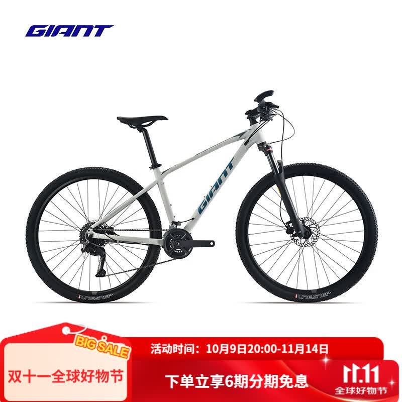 �ݰ��أ�GIANT��ATX 830��ѹ��ɲ���˱������Ͻ�18�ٿ���������ɽ�����г� ȫ��������� 27.5��18 M ����168-180cm