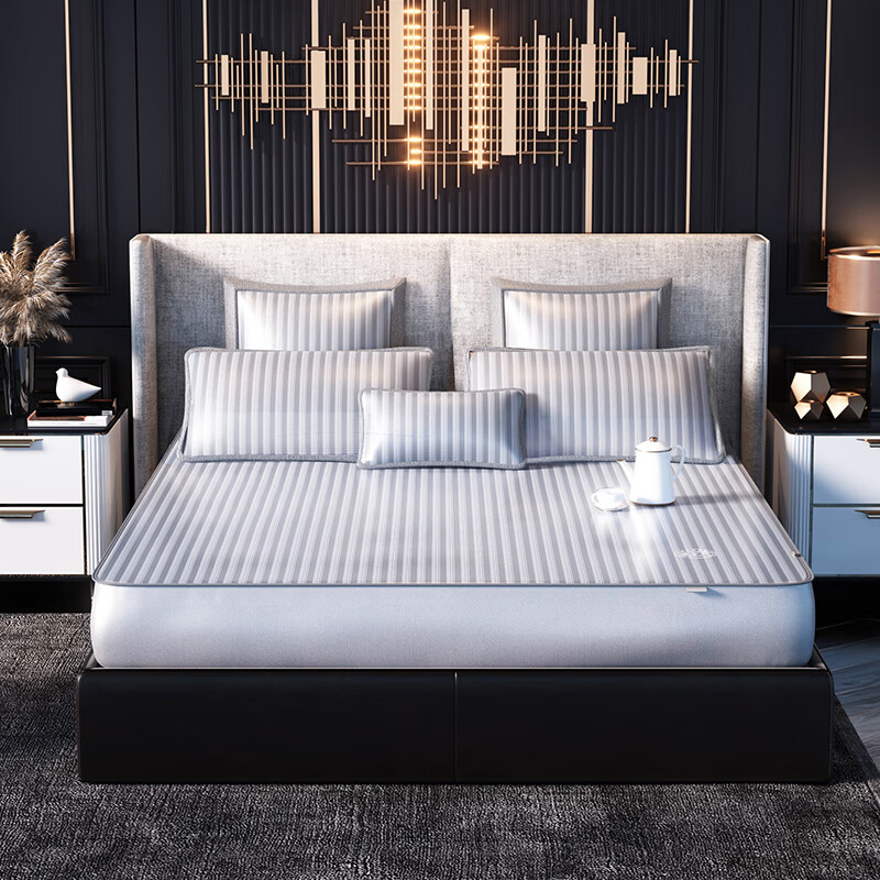 �ƹ��ֱ�˿��ϯa��ĸӤ���������׿ɻ�ϴ���ҿ�˫������ר�ÿ��۵����� ����ʯ���������� ���������� 1.8�״� 200cm*180cm 437.8Ԫ