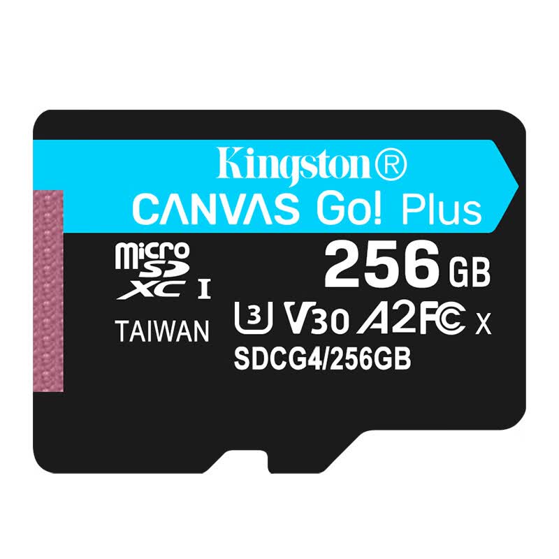 ʿ٣KingstonmicroSD CANVAS GO Plusڴ濨pocket3 action4 5Pro 256GB