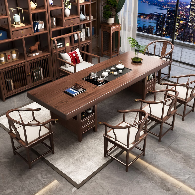 ��Խ���� ʵľ����̨�������������ʽ�ݲ�칫�ҹ�����ˮ��һ��Ȳ輸 ʯ�̳����+1����4���� 1.8������ʽ�ĳ���� 1290Ԫ