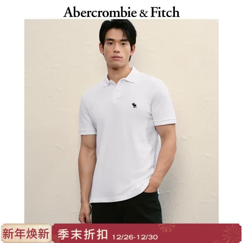 Abercrombie & Fitch����POLOС��¹ͼ����װ25�ļ���ʽͨ�ڶ���T�� ��ɫ L (180/108A)203Ԫ����101.5Ԫ/����