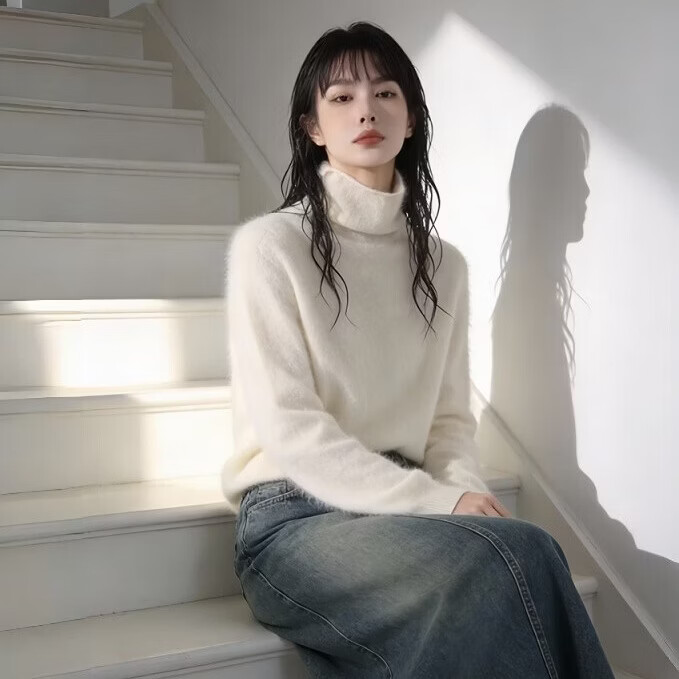 ������ֱ�ɡ�2026����������ë������Ůʿ�ٴ���ë���޷���֯�� Բ��-��ë�� ���� ��90-145� ��3-15�췢���� 129Ԫ