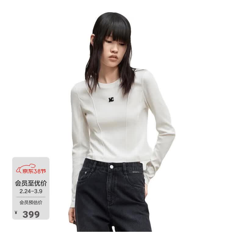 MO&Co.����MC������Ƹ������и�Բ�쳤������̿�T�� ��ɫ��ɫ ����ɫ-��2�� M 165418Ԫ