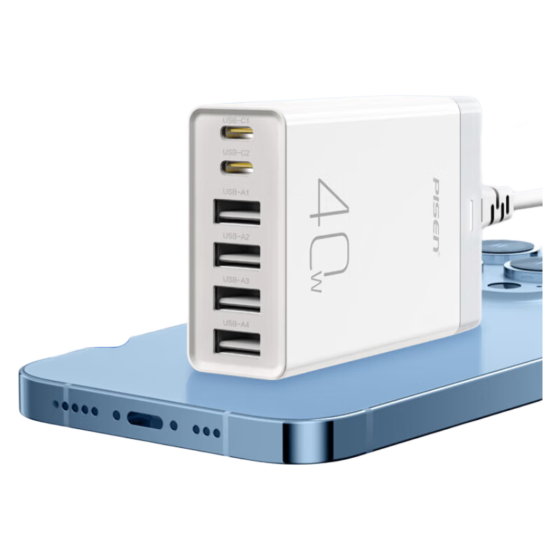 Ʒʤ ��ڳ����30W/40W����ͷ ����������� ������iPhone16ProMax/15/14С�׻�Ϊ�ֻ�ipadƽ�� 40W�����������������20W|֧��6��ͬ�䡿