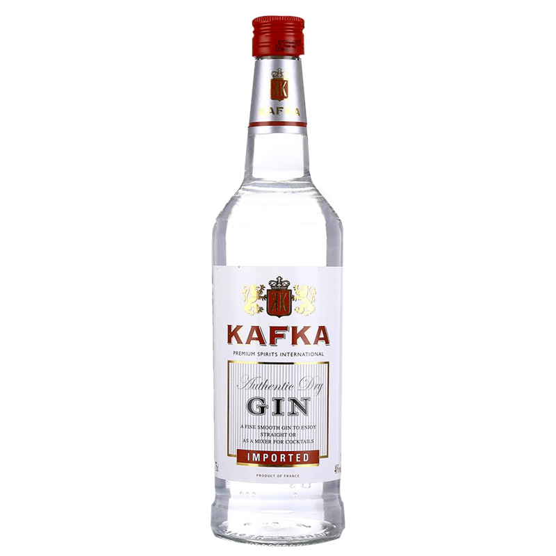 卡夫卡（Kafka）洋酒 金酒鸡尾酒750ml