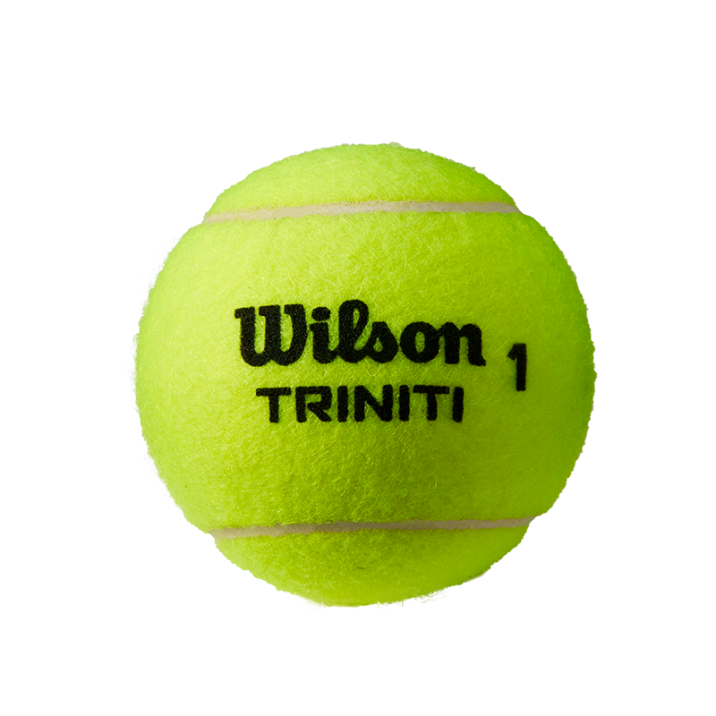 威尔胜 Wilson 专业网球配件 全场地用球 美网澳网专业比赛训练网球 3粒装 WRT125200 
