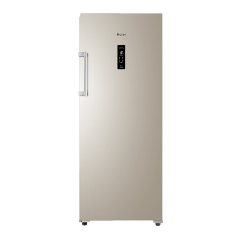 海尔立式冰柜家用 冷藏冷冻保鲜柜单门冰箱风冷无霜母婴母乳储藏冷柜一级节能 BD-191WLY