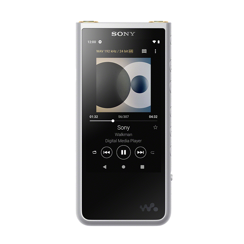 索尼（SONY）NW-ZX505 安卓9.0 高解析度 无损音乐播放器 MP3 支持4.4mm平衡接口 银色(ZX300A升级)