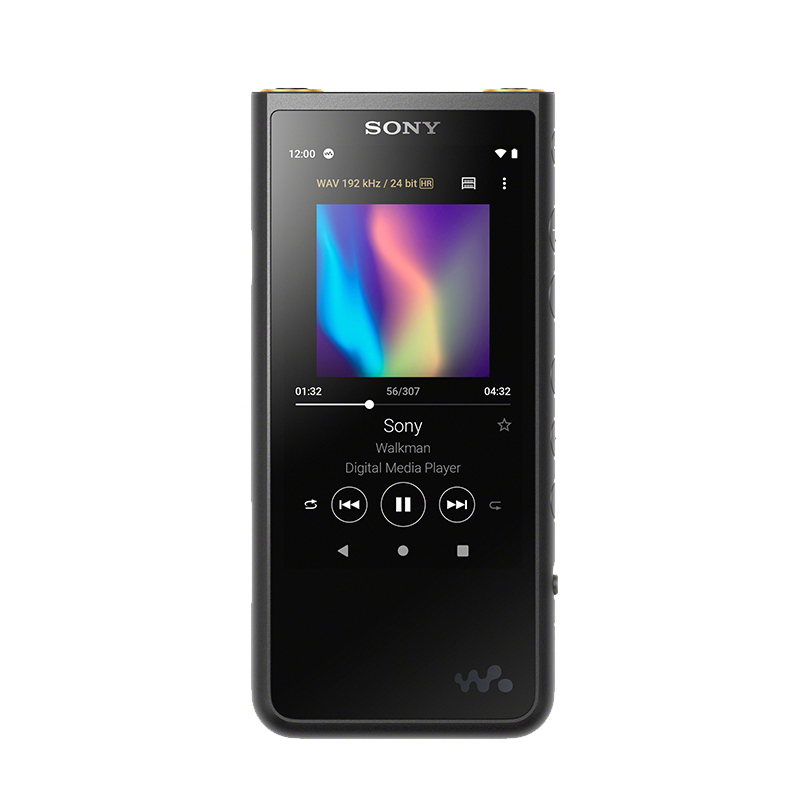 索尼（SONY）NW-ZX505 安卓9.0 高解析度 无损音乐播放器 MP3 支持4.4mm平衡接口 黑色(ZX300A升级)