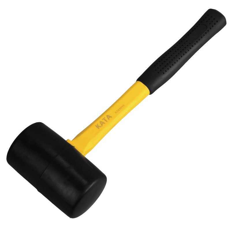 锴达 KATA 橡胶锤500g橡皮锤安装锤子塑料榔头瓷砖地板安装工具 KT41015