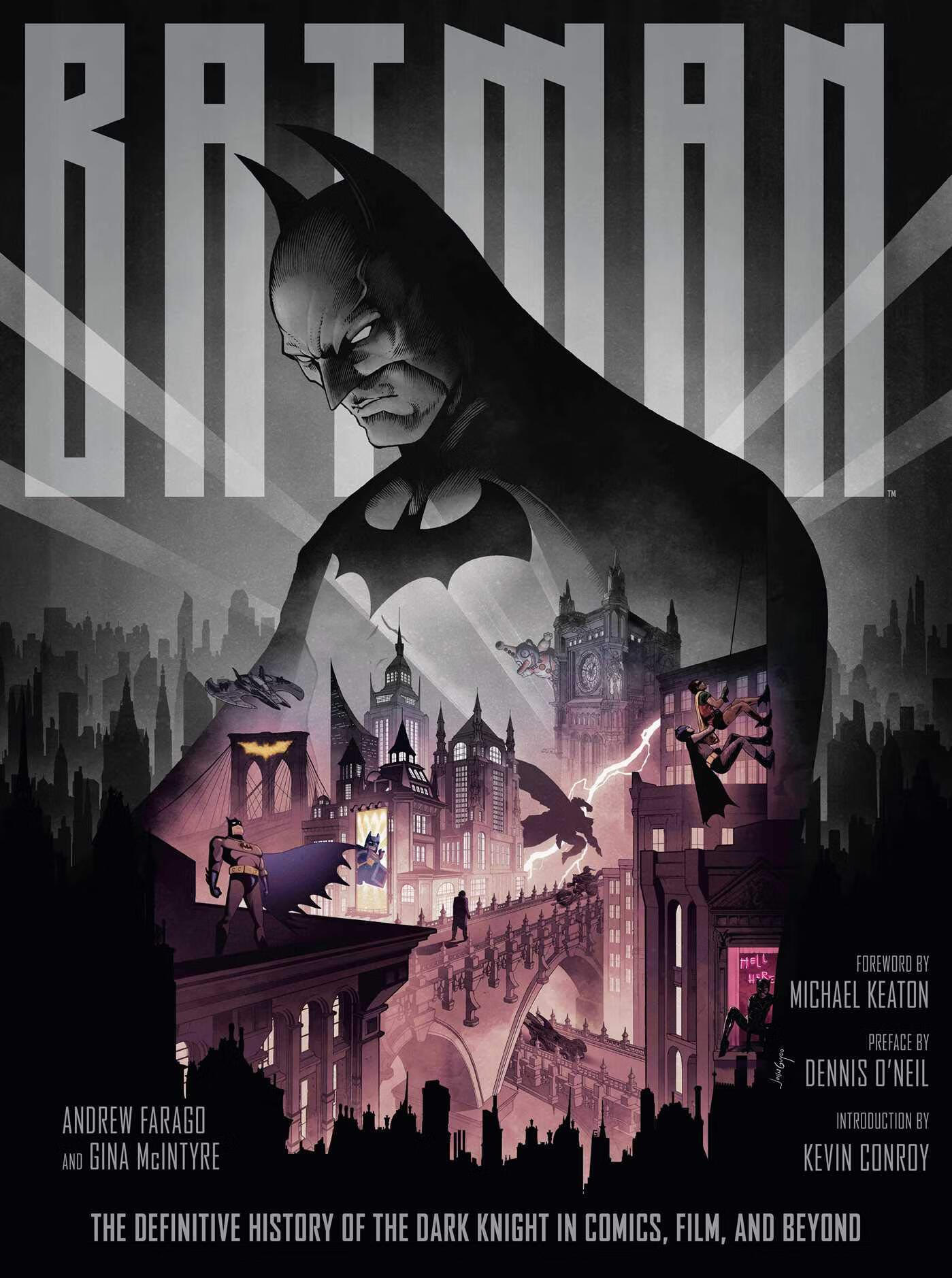 Batman: The Definitive History of the Dark Knight 蝙蝠侠的权威历史 设定集 英文原版
