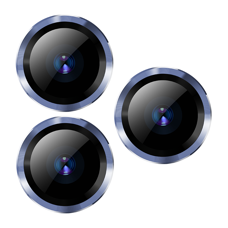 猩球卫士苹果13promax鹰眼合金镜头膜iphone独立式全包高铝玻璃高清防摔摄像头金属边框保护圈 远峰蓝航空合金鹰眼丨13Pro/Max通用（3颗） 闪电发货 准时送达