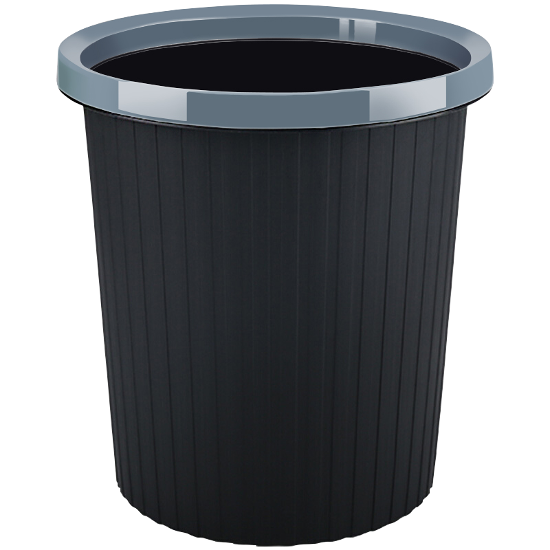 五月花 11L压圈垃圾桶环保分类塑料垃圾篓 家用客厅卧室厨房卫生间办公耐用大容量纸篓WYH-GB101