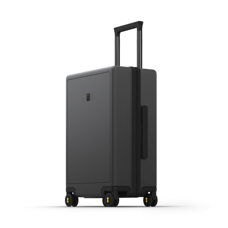 地平线8号（LEVEL8）行李箱旅行箱登机箱20英寸德国科思创PC箱体男女拉杆箱 灰色