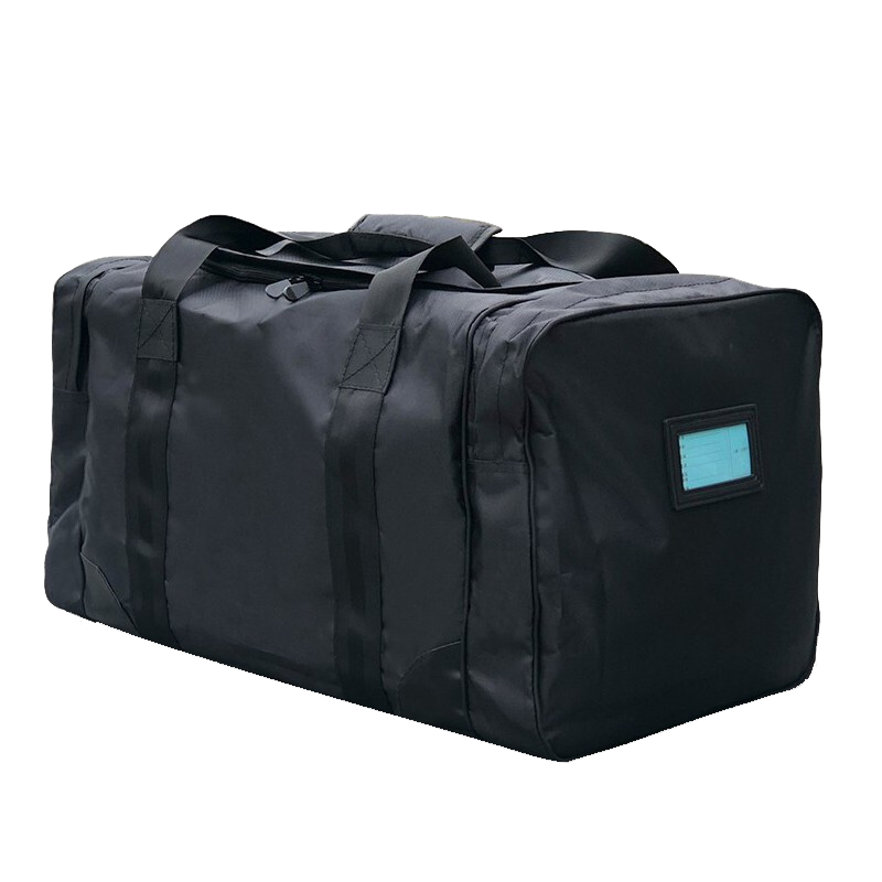 戈顿 后留包 前运包携行包旅行包大容量黑包部背囊防水行李包便携战备包耐磨运行包 黑色