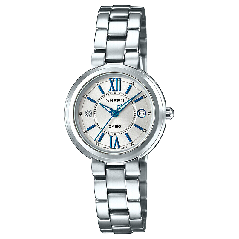 卡西欧(CASIO)手表 SHEEN时尚优雅小表盘手表时尚腕表 SHE-4528D-7A