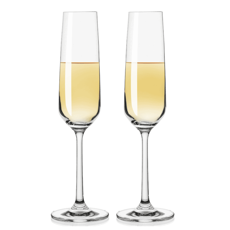 意德丽塔 水晶玻璃杯香槟杯红酒杯高脚杯250ml 2只装S83CP25