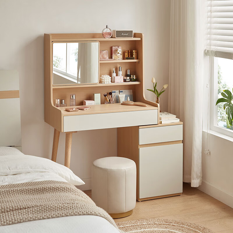 ���ϼҾ��ִ���Լ����һ����ױ̨С��������ins��������ױ����OV2C ��ԭľɫ+ĺ�ƻҡ���ױ̨ 820.5Ԫ