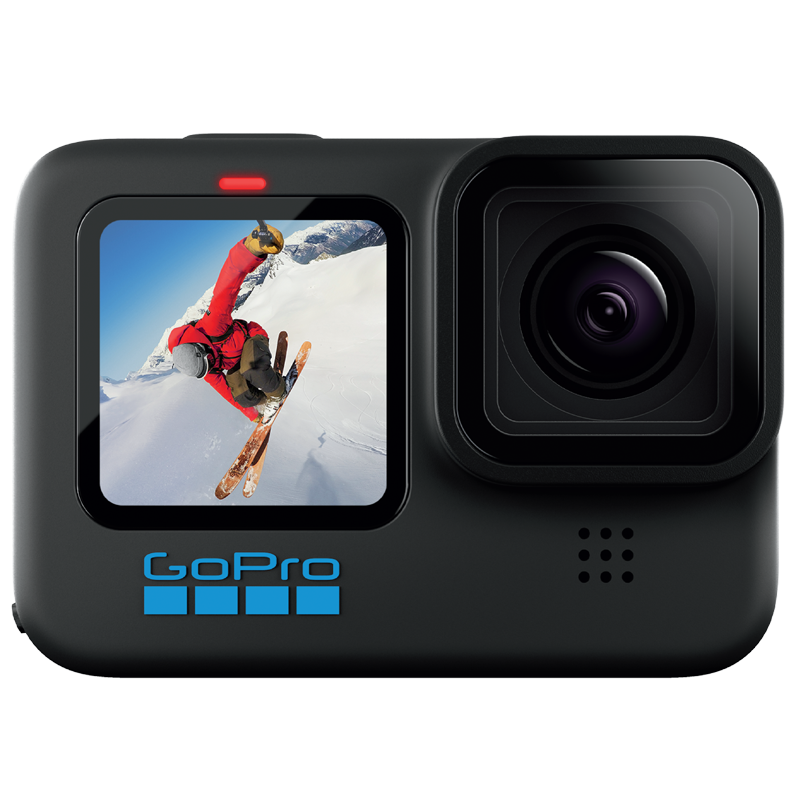 GoPro HERO10 Black运动相机 5.3K防水照像机 Vlog户外摩托骑行拍摄相机 官方标配