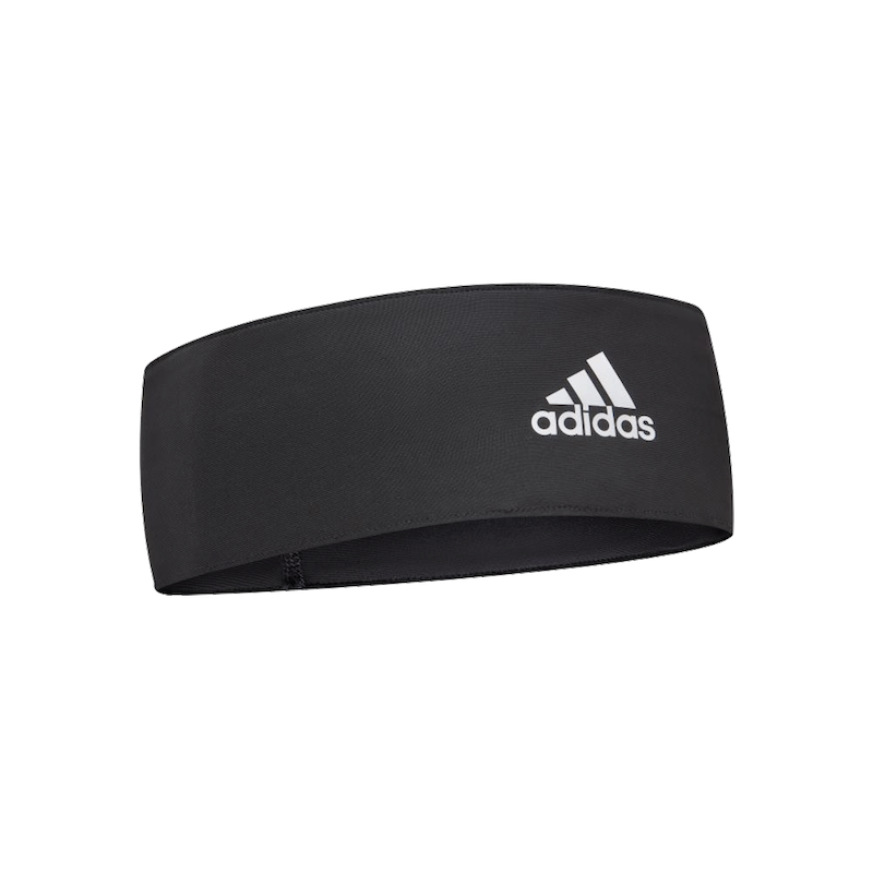 阿迪达斯（adidas）运动发带吸汗带头带 男女通用止汗带 跑步头巾导汗带 ADAC-16211BK 黑色