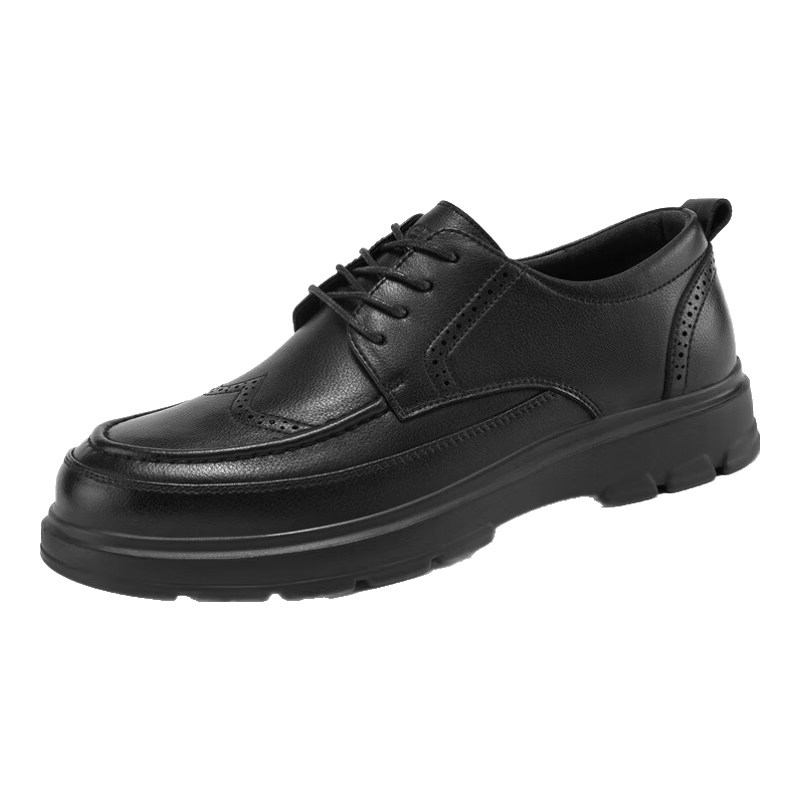 Jeep������Ь�ﶬ��Ƥ����˵�����ƤЬ��͸������������װЬ���� ��ɫ(ƤЬ��) 39