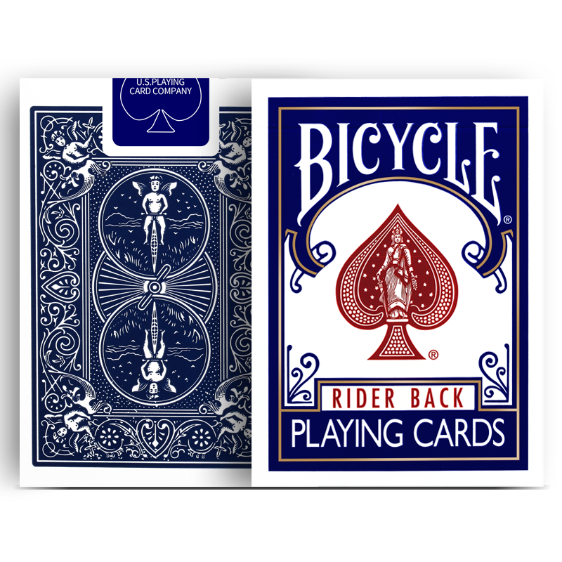 BICYCLE单车扑克牌 魔术花切纸牌 美国进口 经典款蓝色