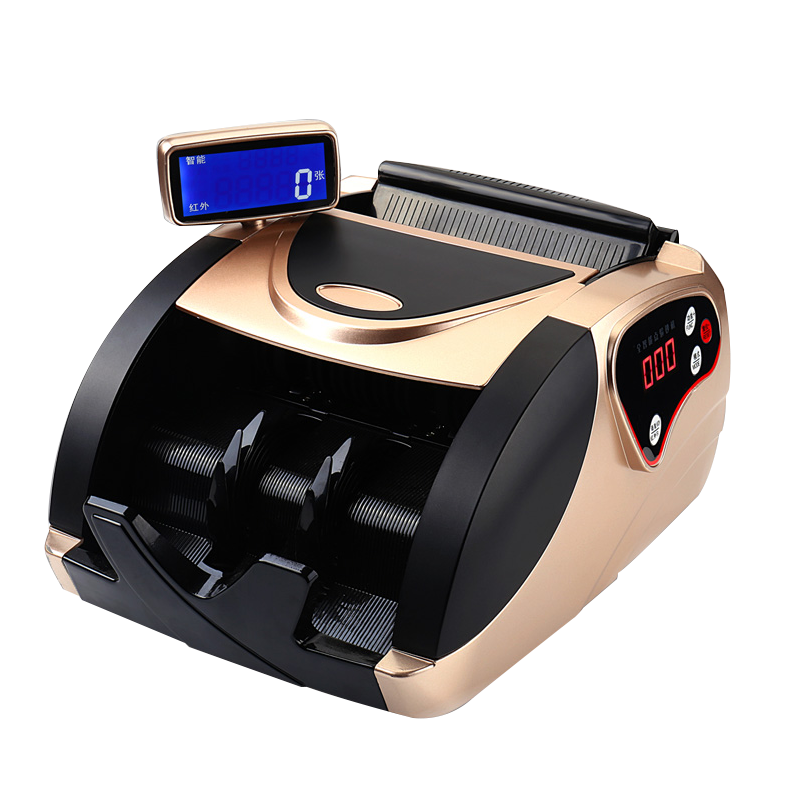 支持新版纸币 2021新款智能小型便携式充电点钞机 可新旧混点验钞机 支持USB在线升级 车载充电款 内置电池可充电升级款