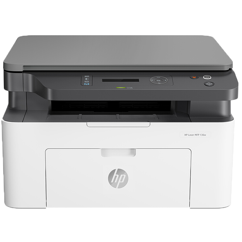 惠普 （HP） 136w 锐系列激光多功能一体机 三合一 打印复印扫描 M1136升级款无线版