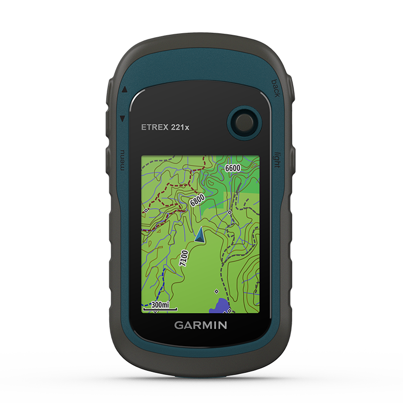 佳明（GARMIN）户外手持GPS测量测绘测亩采集仪导航双星定位野外面积手持机  Etrex 221x （含电池）