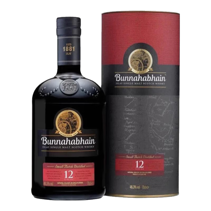 ���ɹ�����bunnahabhain��12�� ��һ��ѿ��ʿ�� �ո������׵����� ��� ԭƿ����������Ʒ ���ɹ���12��700ml